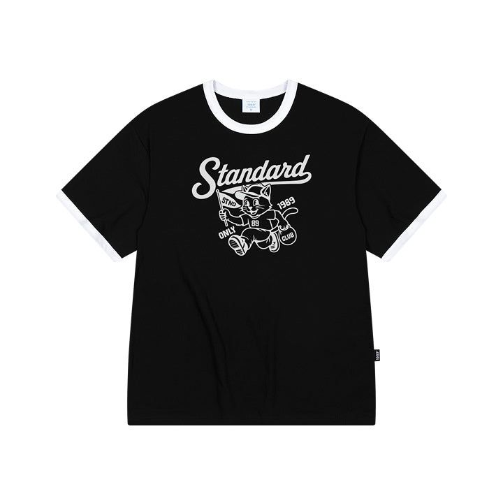 STND CAT Cool Cotton Ringer Short Sleeve (SRSSTD-0269)