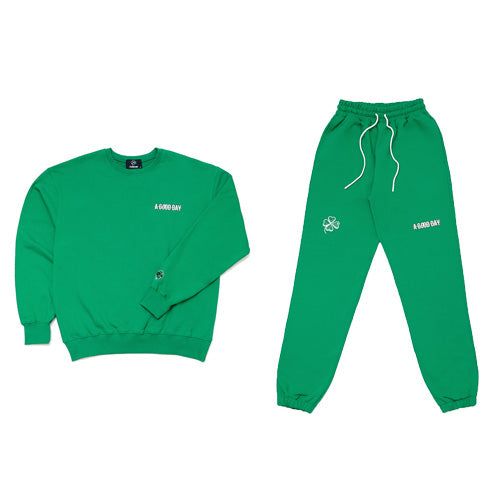 FLOVER TRANING PANTS (GREEN)