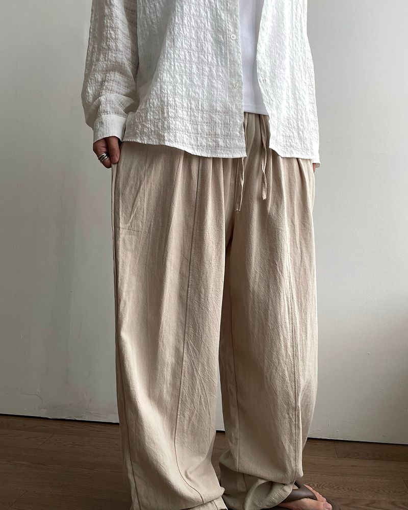 Flo Linen Wide Pants