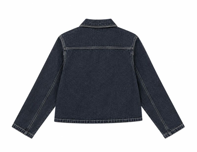 STITCH POCKET DENIM JACKET