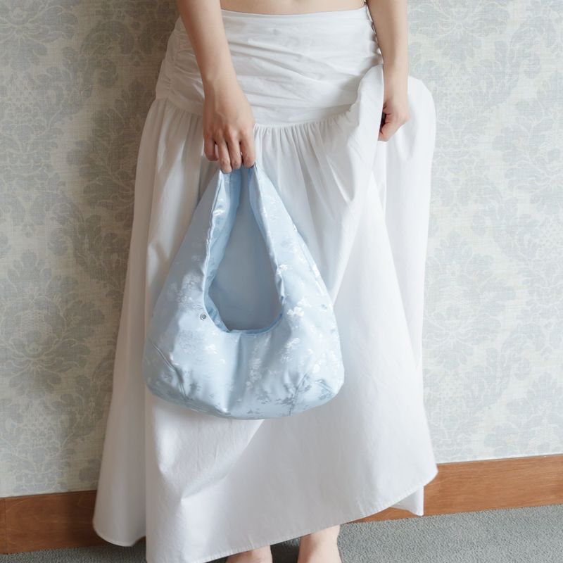 Small baseball bag_dreamy blue