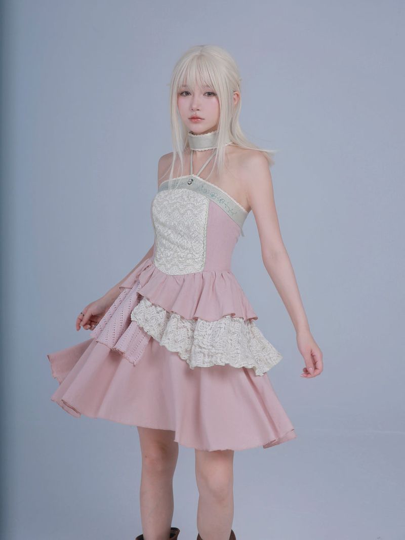 ROSE ISLAND アイランドガール パッチワークドレス