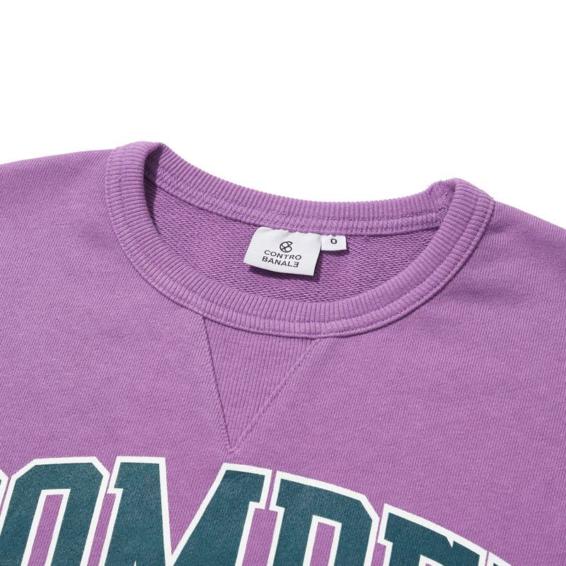 POMPEI VARSITY SWEATSHIRT [VIOLET]
