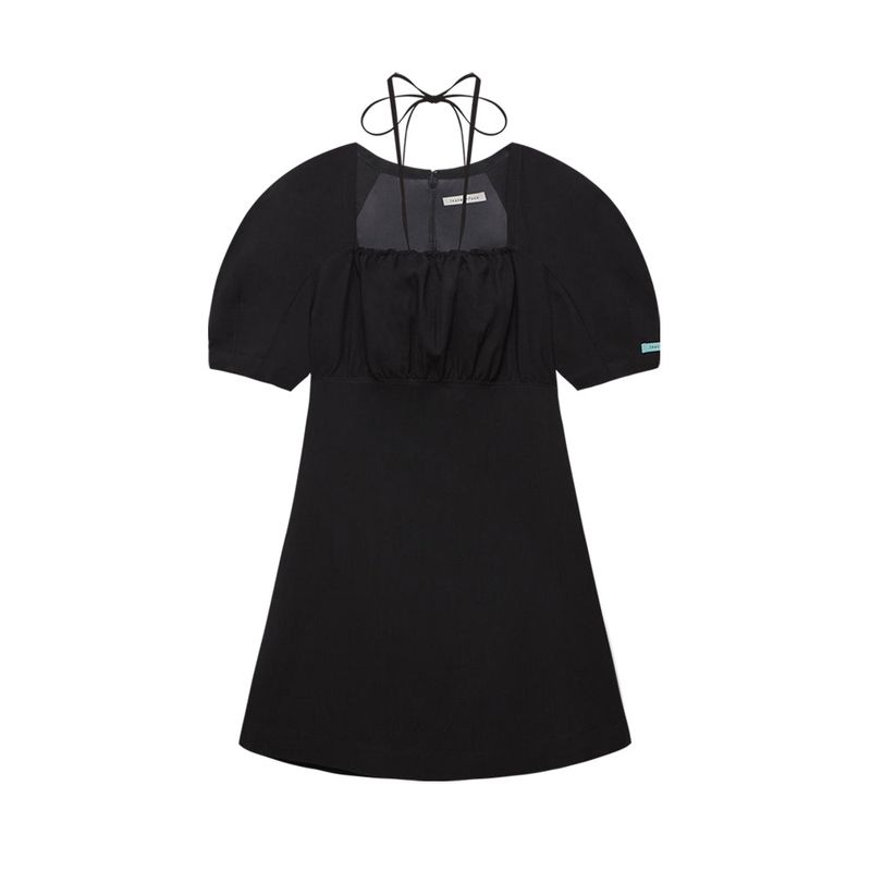 INSTANTFUNK（インスタントファンク）の「Strap square-neck mini dress（Dresses）」