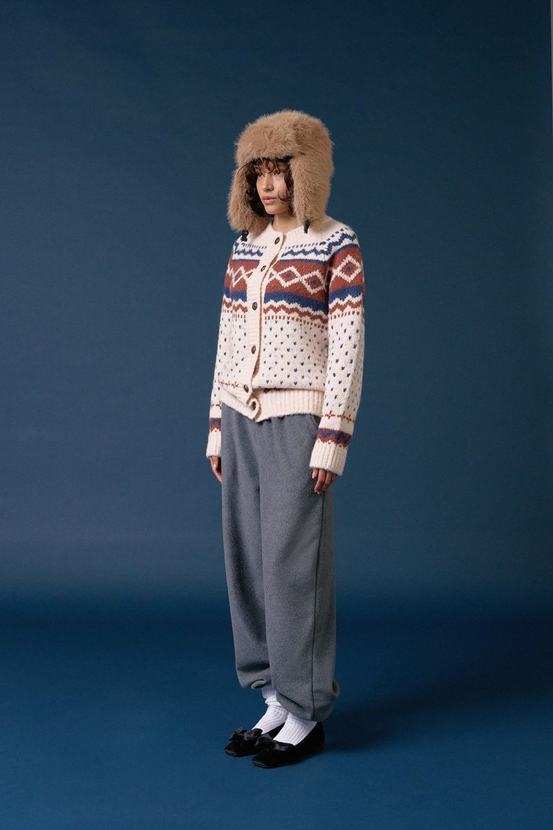 Eunoia vintage cardigan_ivory