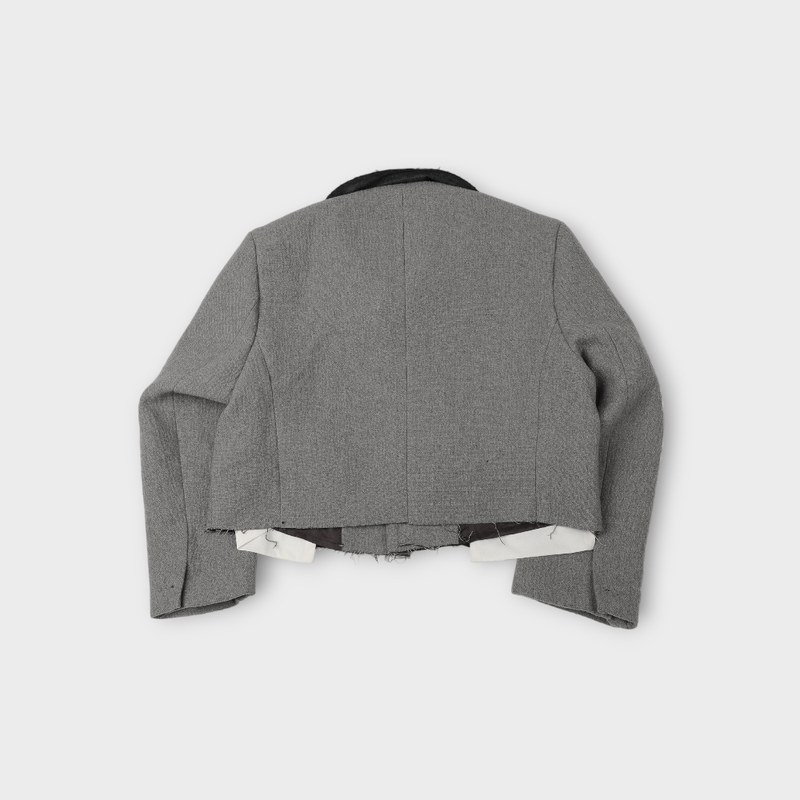 3 TAP Wool 50 Cut Off Crop Jacket (2color)