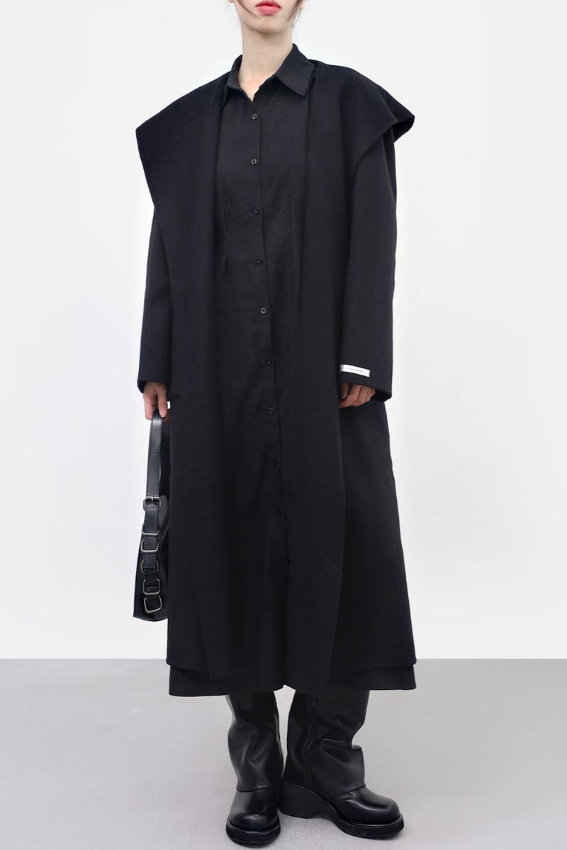 NONCODE（ノンコード）の「Narian Wool Handmade Long Coat（Jackets/Outerwear）」