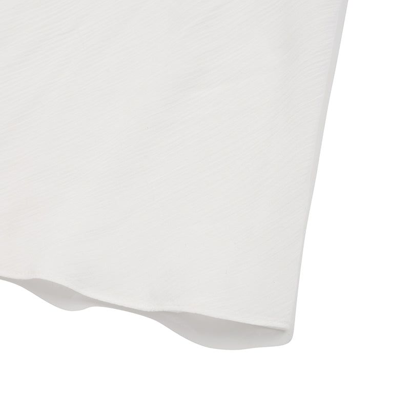 BACK POINT MAXI SLEEVELESS DRESS [IVORY]