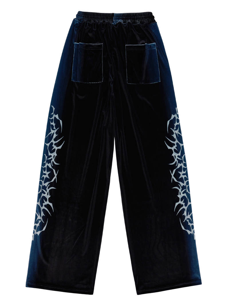 Tribal Velvet Pants(BK)