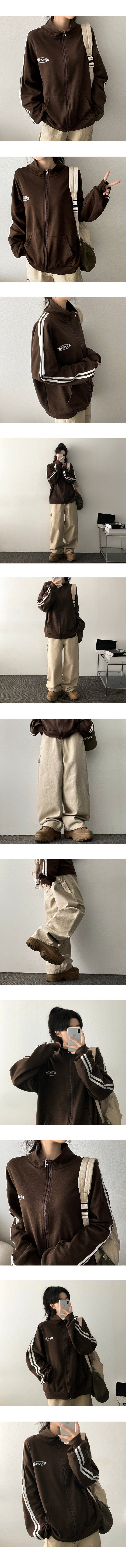 Pud track zip-up