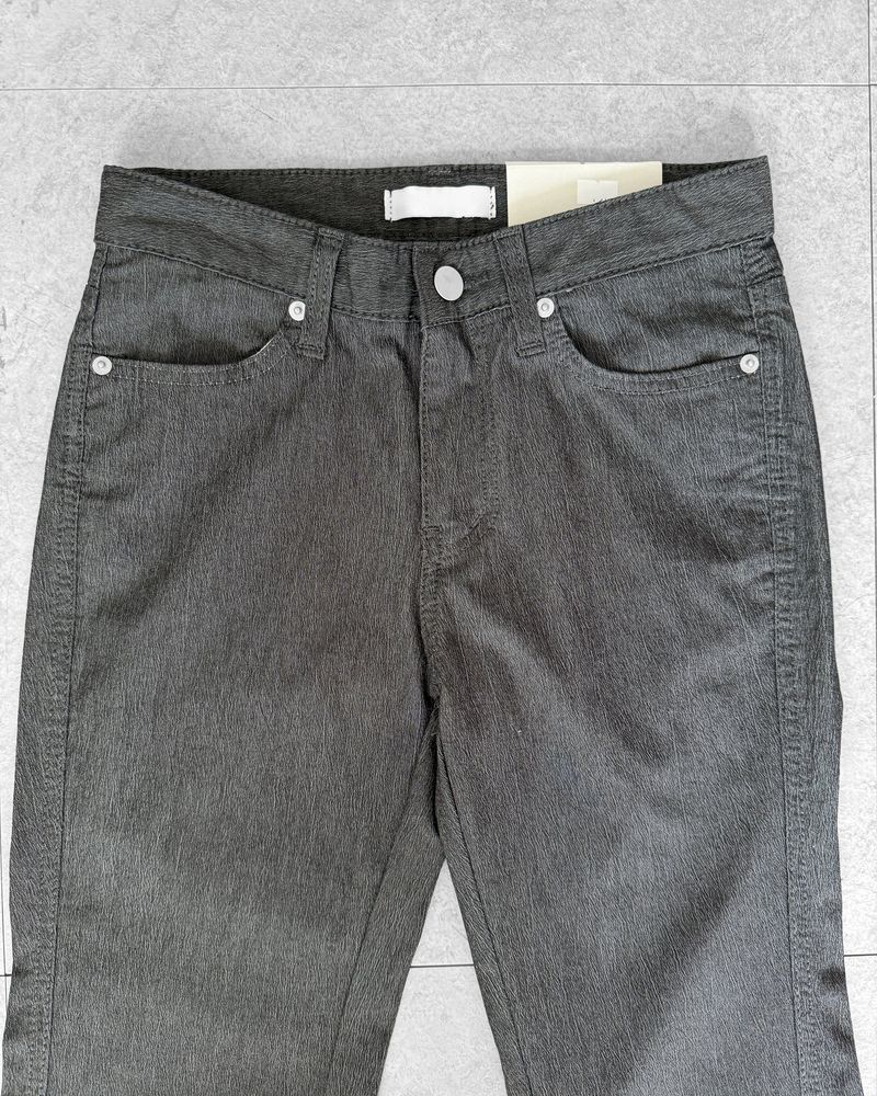 DEEP LOW EYELET BOOTCUT PANTS