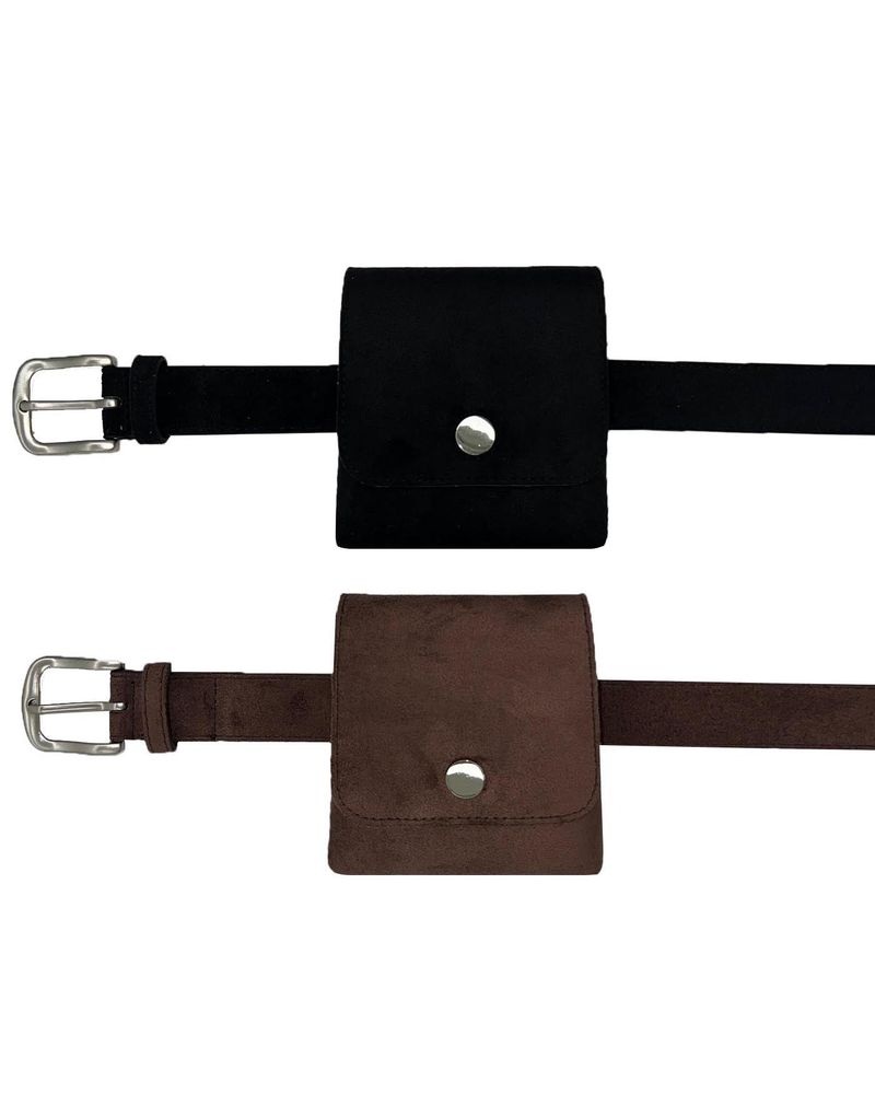 GUSTA（グスタ）の「Western coin pocket suede belt (2 colors)（Fashion Accessories）」