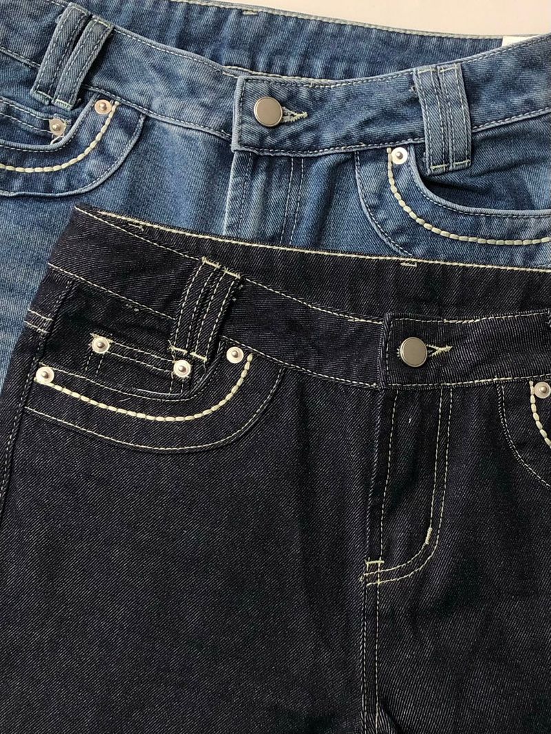 Stitch Low Bootcut Denim