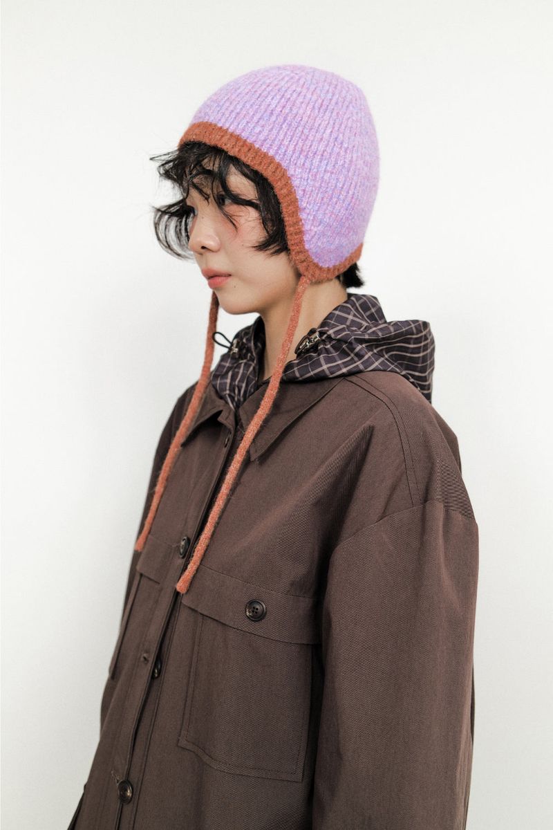 Teak Earflap Beanie (5color)