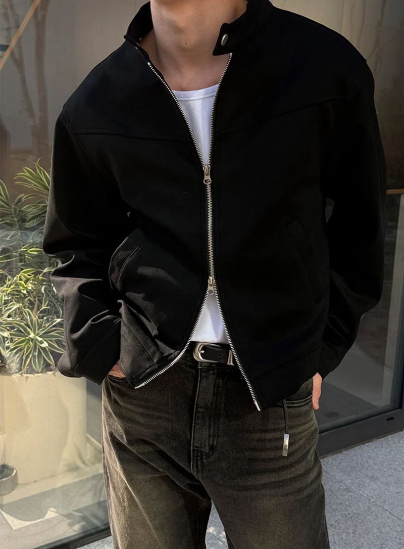 [F/W] Suede standard jacket(2color)