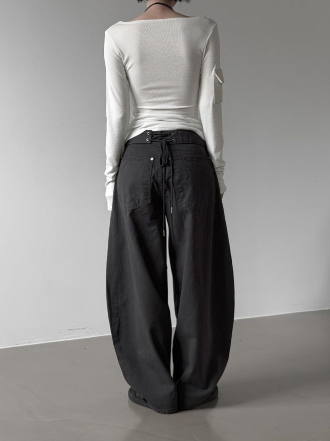Structured Pocket Cardigan Top