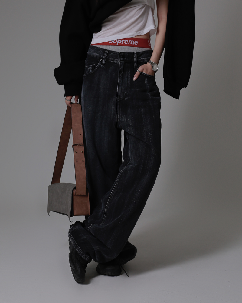 The cross denim (Unisex)