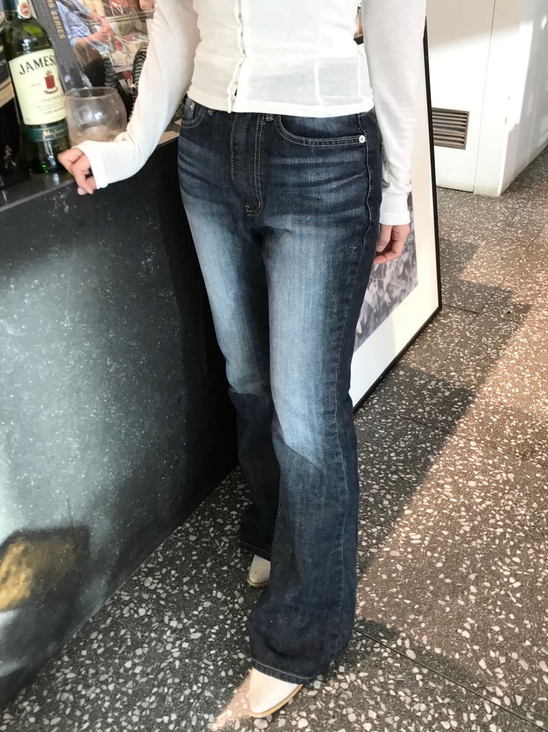 Y2K Feminine Bootcut Pants