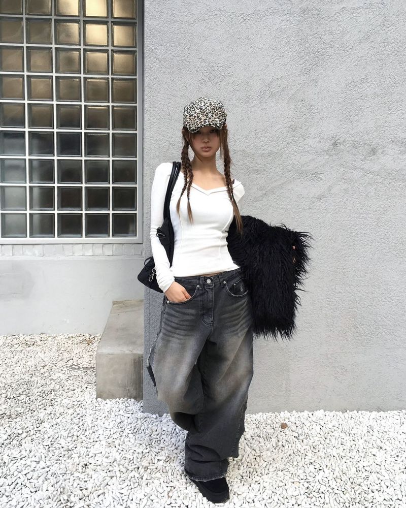 Leopard hunting cap