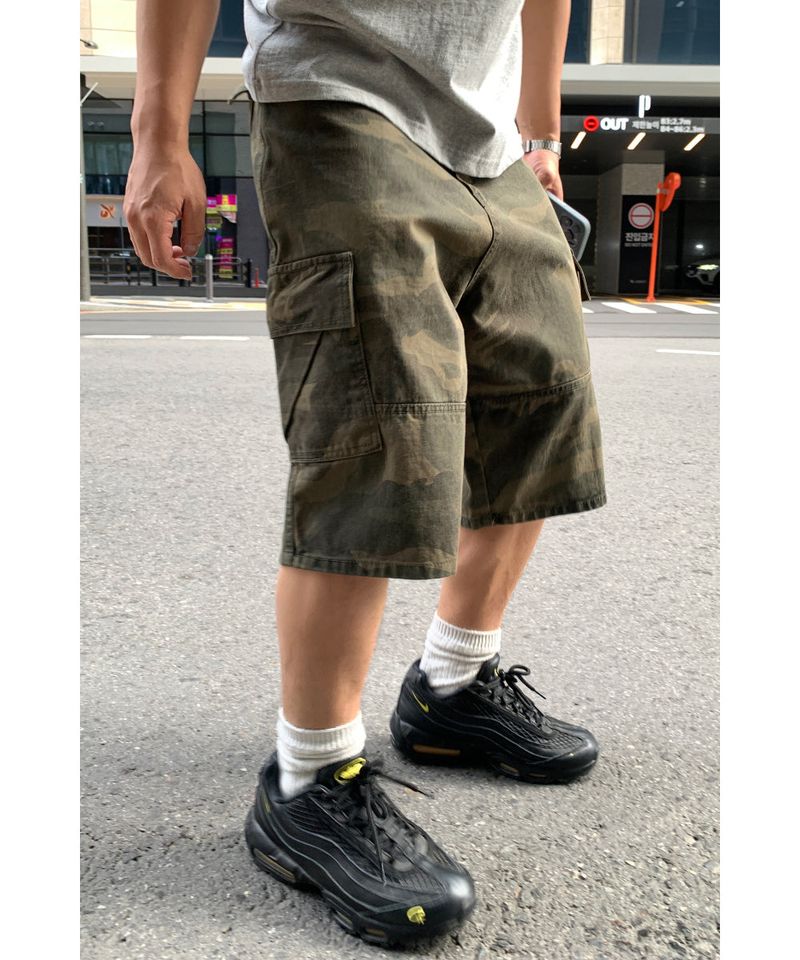 sobaq（ソバック）の「Camo Cut Cargo Bermuda Pants（Pants）」