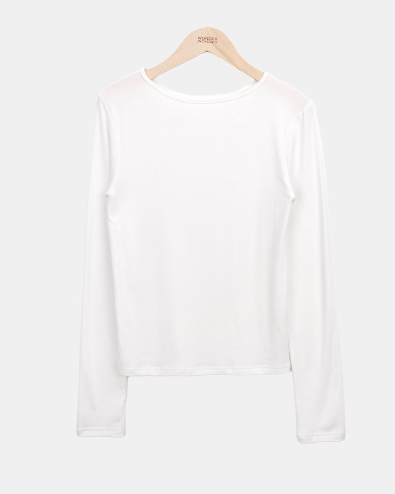 デニ スリムフィット ベーシック プレーン Tシャツ (5 Colors)