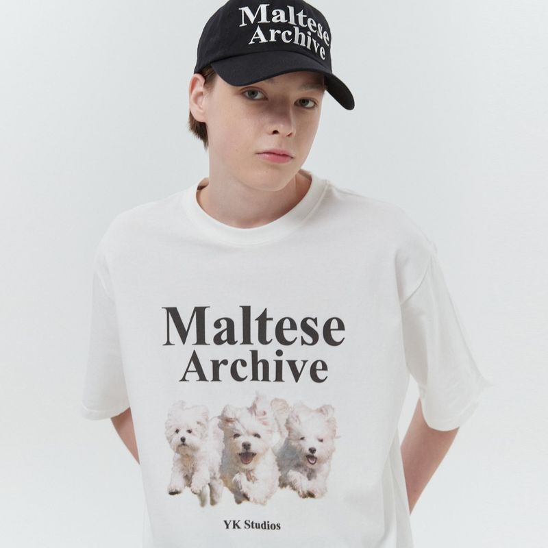 WaiKei（ワイケイ）の「Maltese archive half sleeve tshirt（Tops）」
