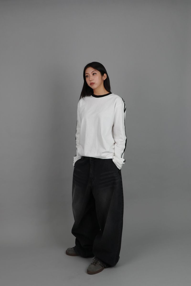 SIMON BALLOON DENIM PANTS