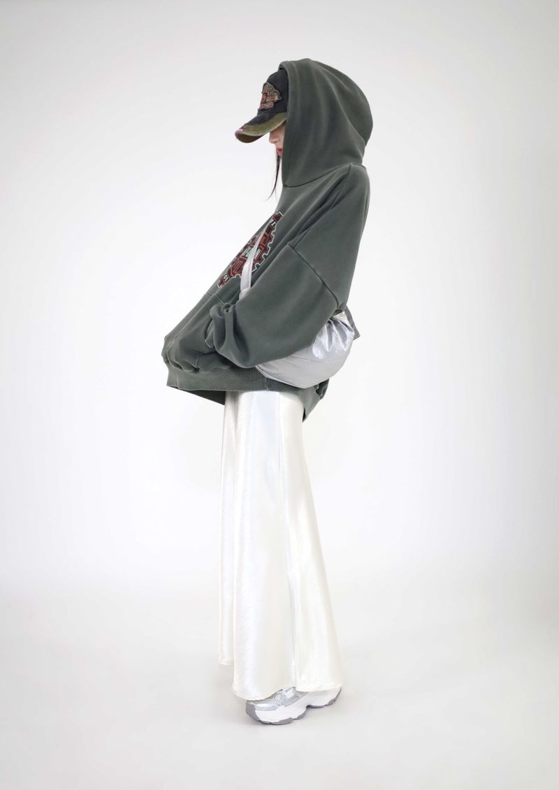 (UNISEX)ChillBlock Oversize hoodie(2colors)