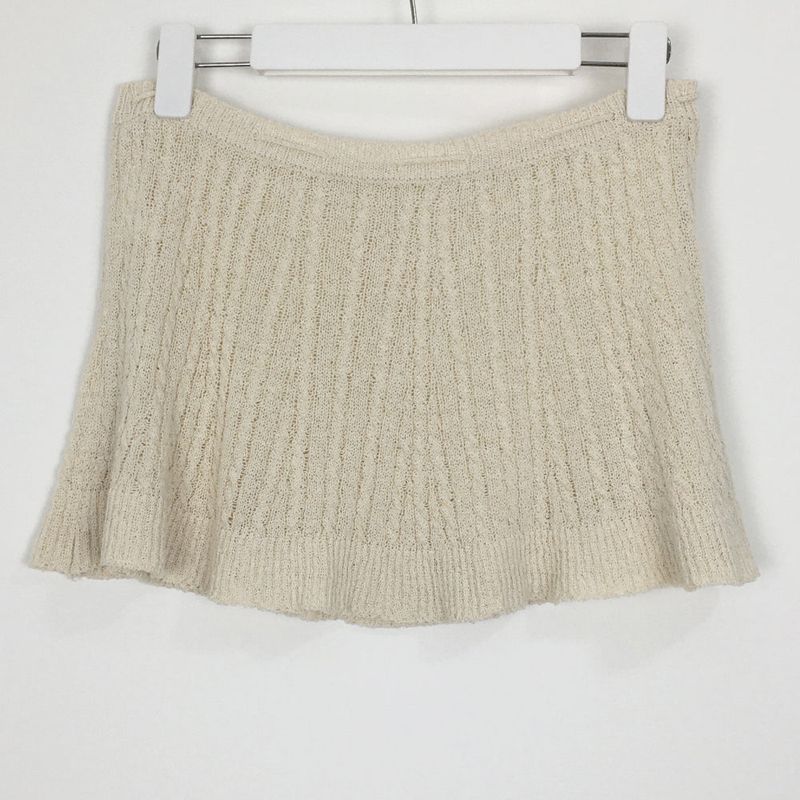 Layered Summer Knit Skirt (2color)