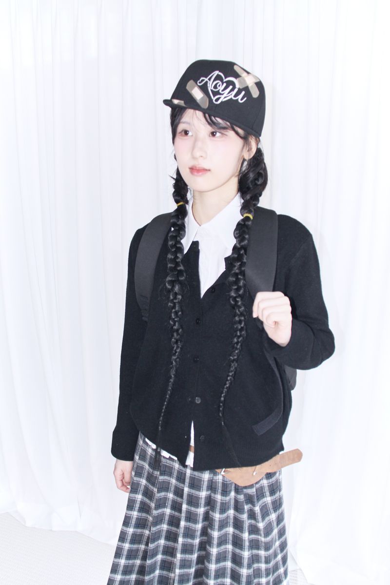 Rabbit Drop String Patch Backpack (2color)