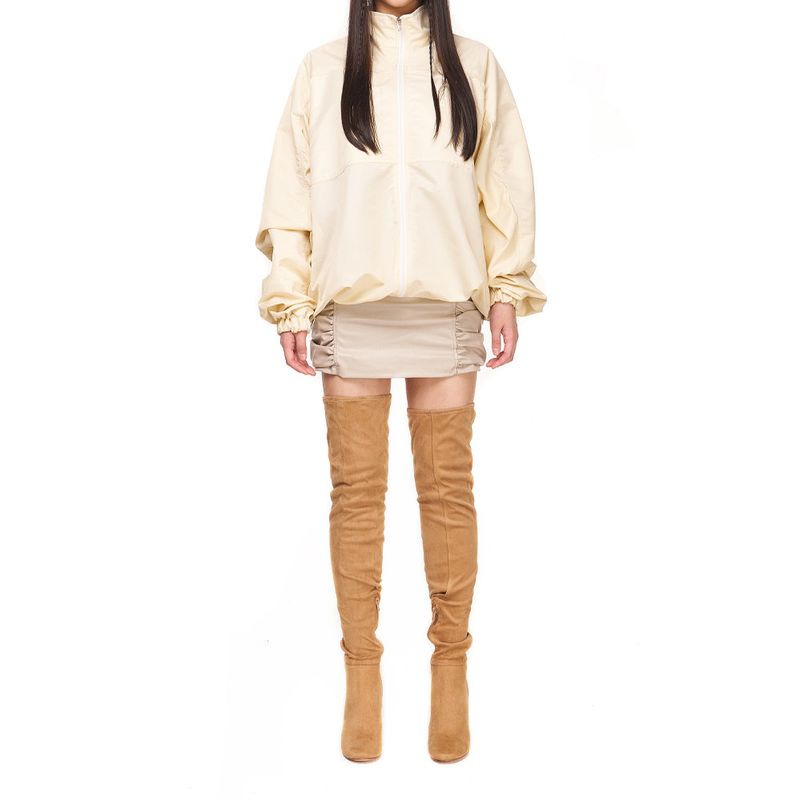BASIC LOGO WIND-BREAKER ivory