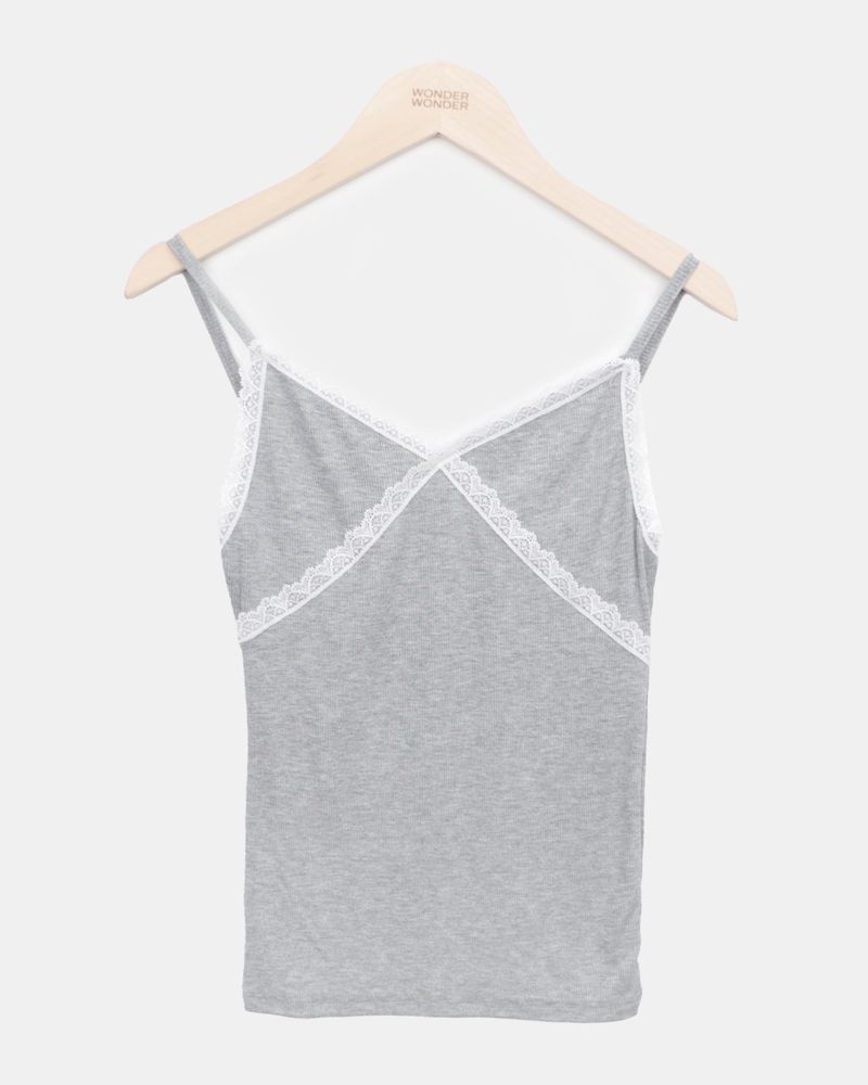 Shuhan Lace Sleeveless Top