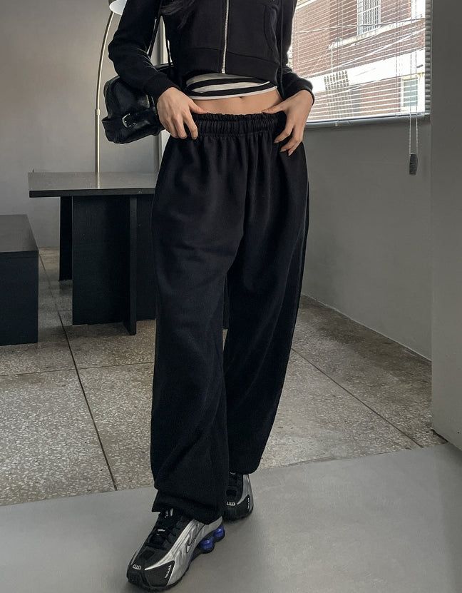 Girls Lettering Jogger Training Pants