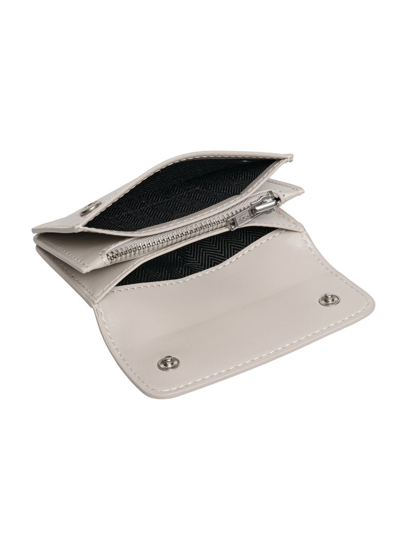 DOT Accordion Coin & Card Wallets warm gray