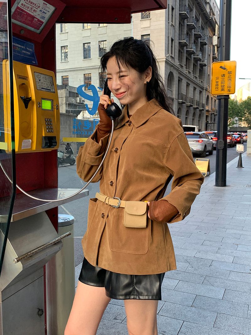 [MADE] Le Elle Leather Shorts