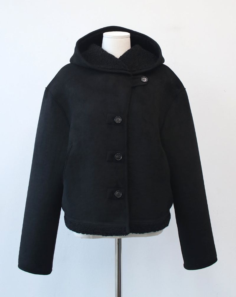 hood reversible mustang jacket