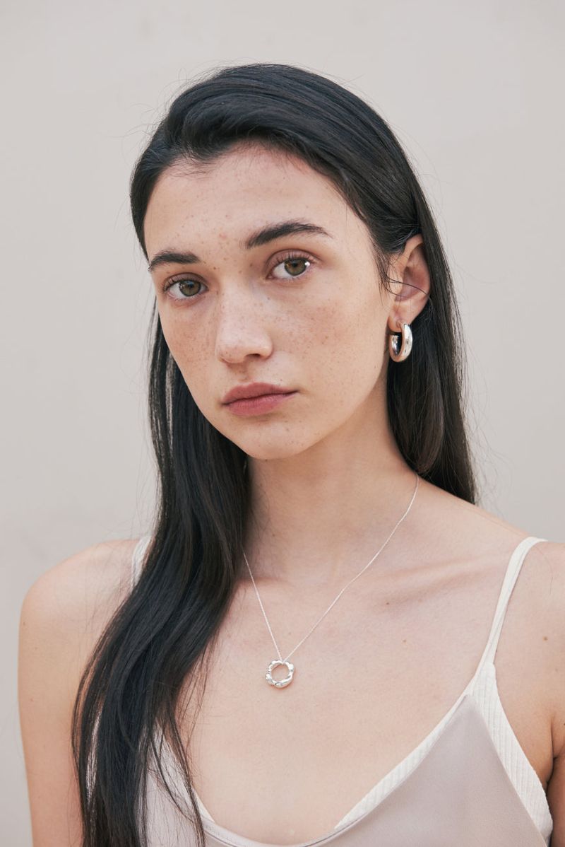 Hoop Earring (Silver)
