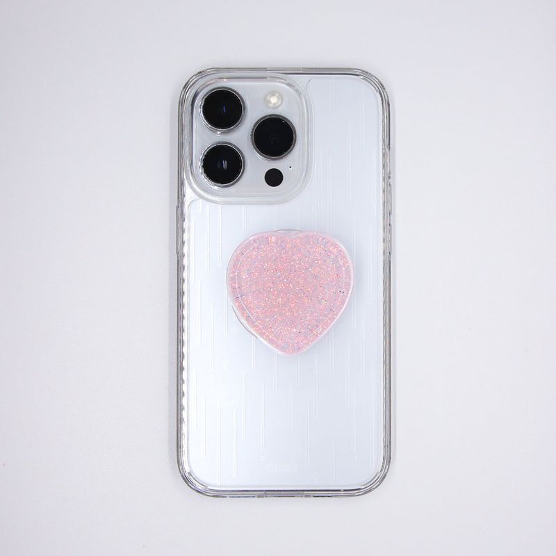 【MADE】glitter Heart Smart Tok / Pesto 23.