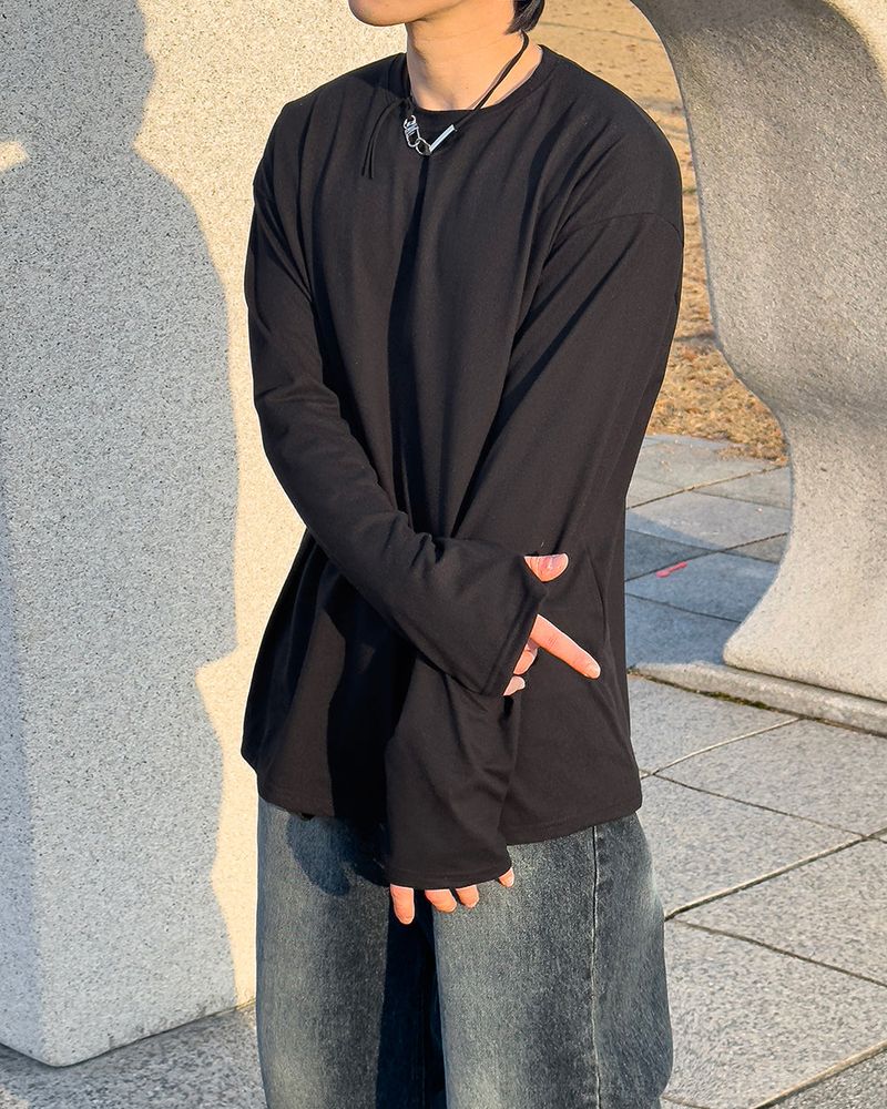 JIIGEUM(ジグム)の「Heavy Brushed Layered Warmer Long Sleeve 3C(Tops)」