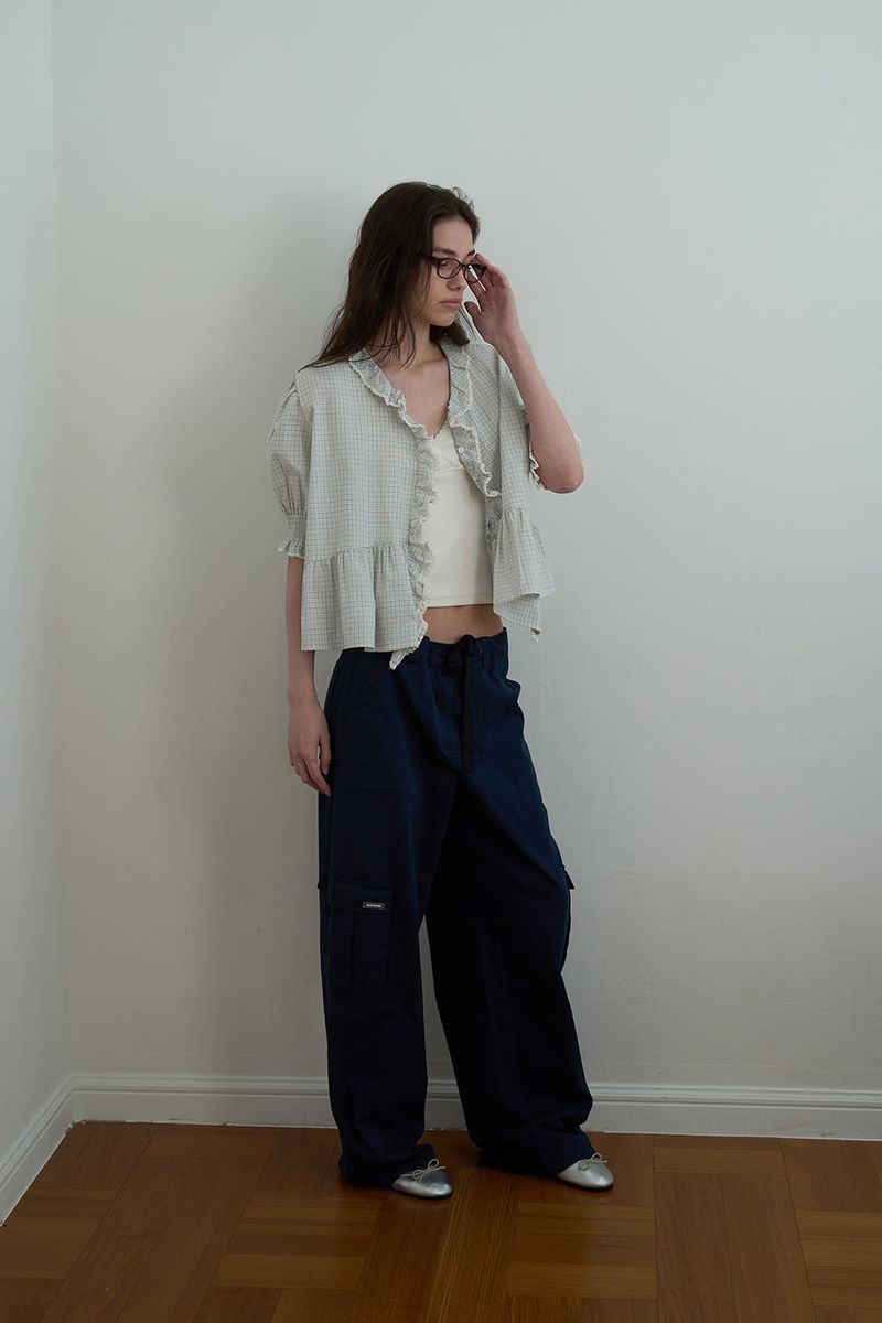 Moi ruffle blouse_check