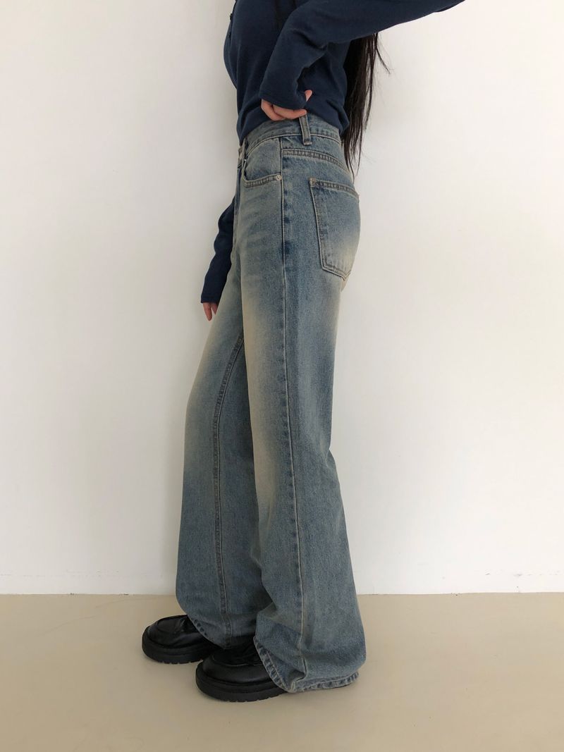 Renan Vintage Bootcut Denim Pants