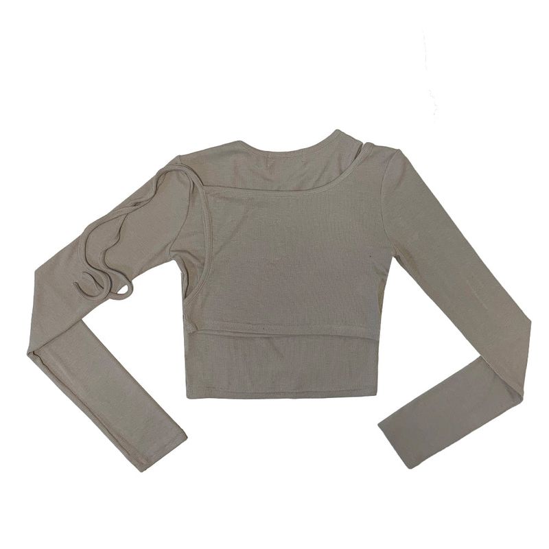 Ling ribbon layered T