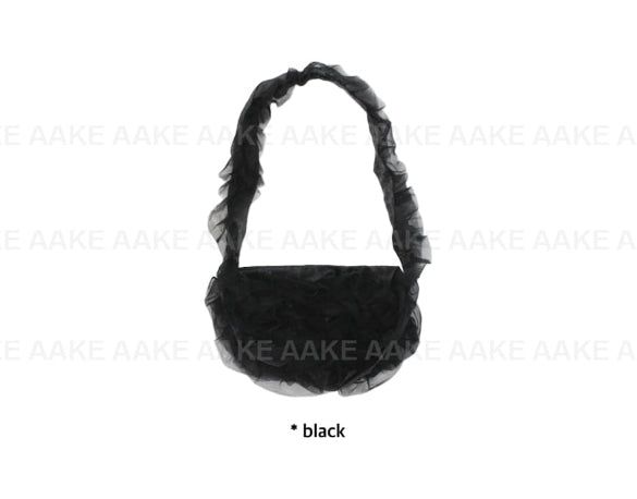 CHIFFON LACE CROSS BAG