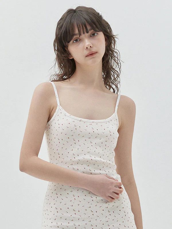 KIRSH（キルシー）の「KIRSH PLAIN CHERRY SLIM FIT SLEEVELESS DRESS - WHITE（Dresses）」
