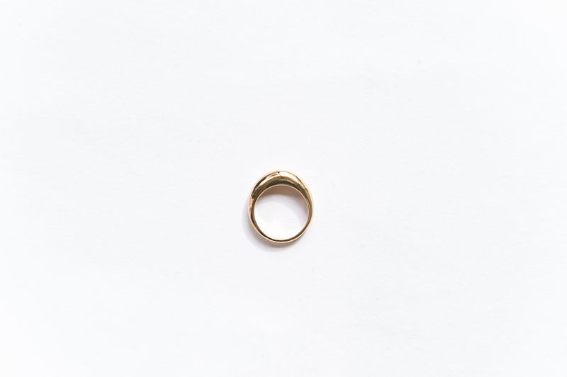 [MADE] Granma ring (thin/14k gold plated)
