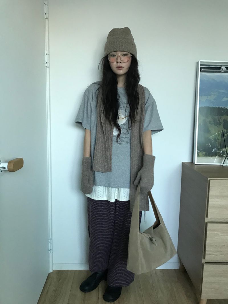 Seine Crochet Knit Wrap Skirt (2 Colors)