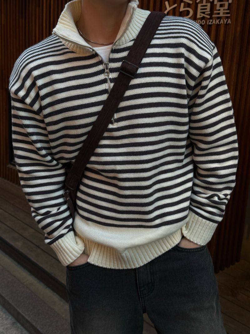 Haim half zip up knit