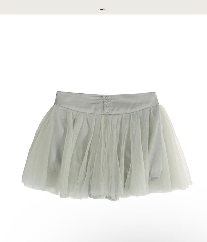 joan button sha lace mini sk