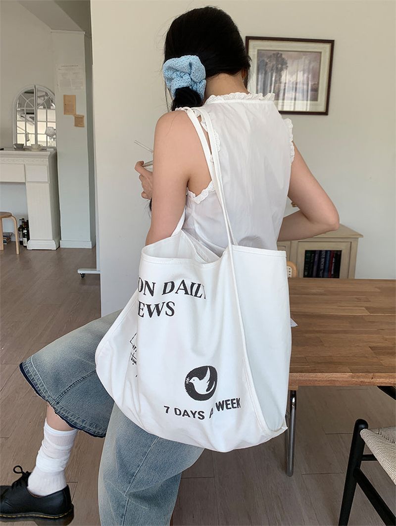 NEWS CANVAS BAG