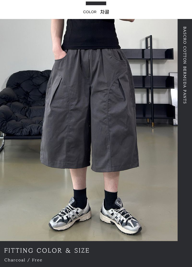 Bascro Cotton Bermuda Pants